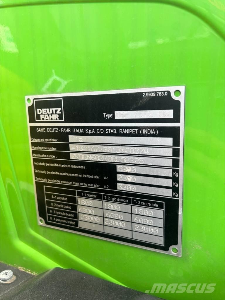 Deutz-Fahr 4080 E الجرارات