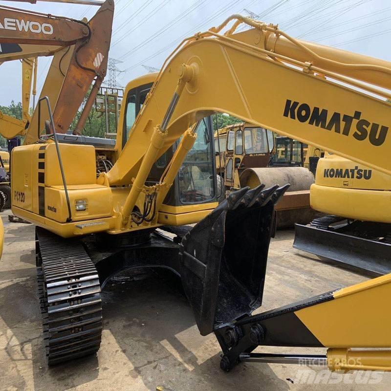 Komatsu pc120 حفارات زحافة