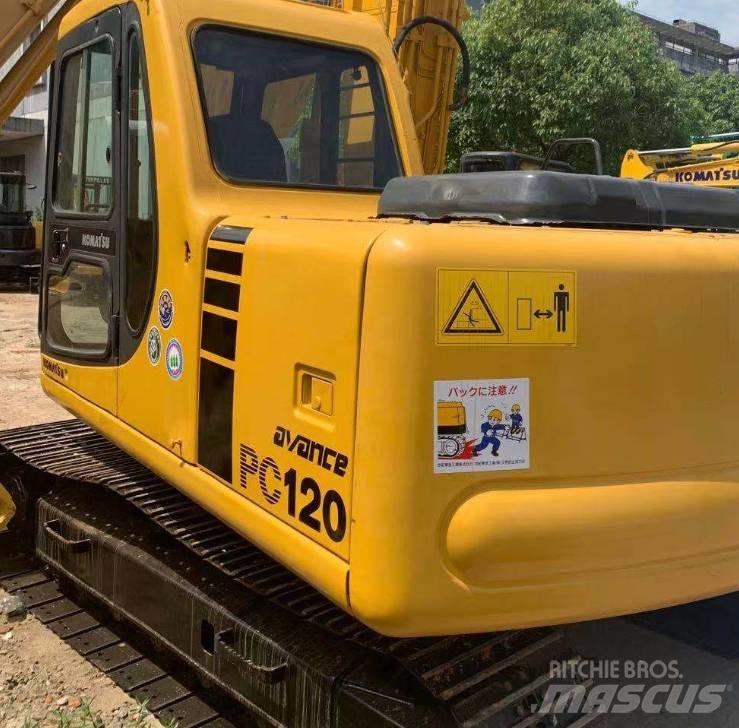 Komatsu pc120 حفارات زحافة