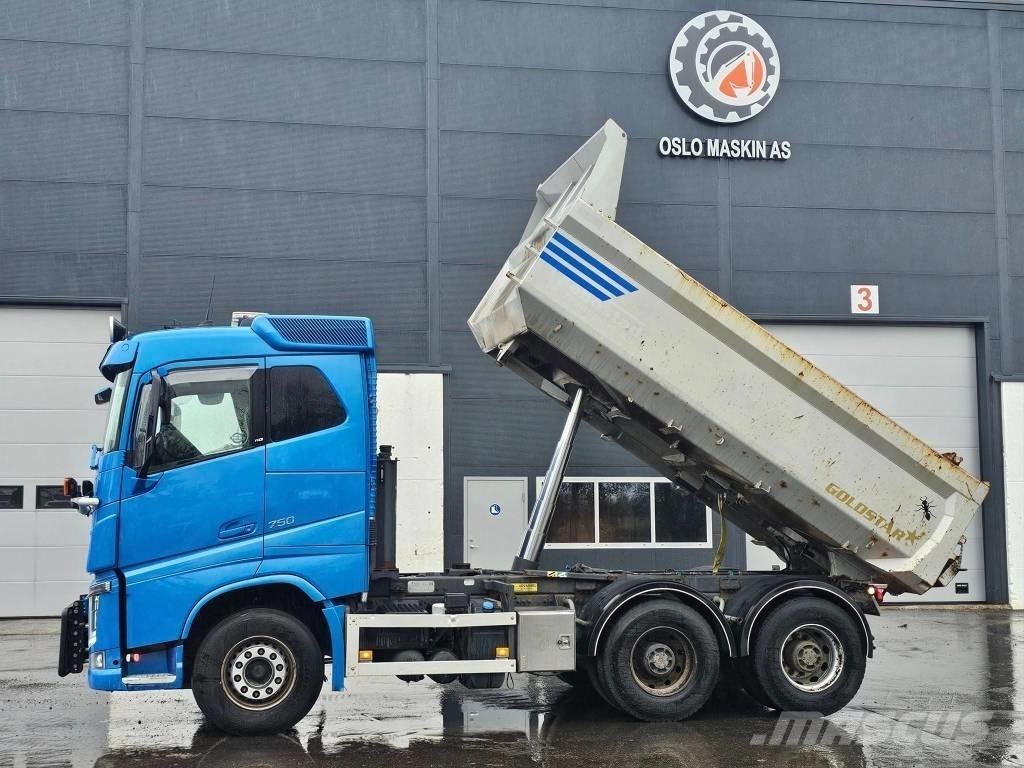 Volvo FH 16 750 شاحنات قلابة