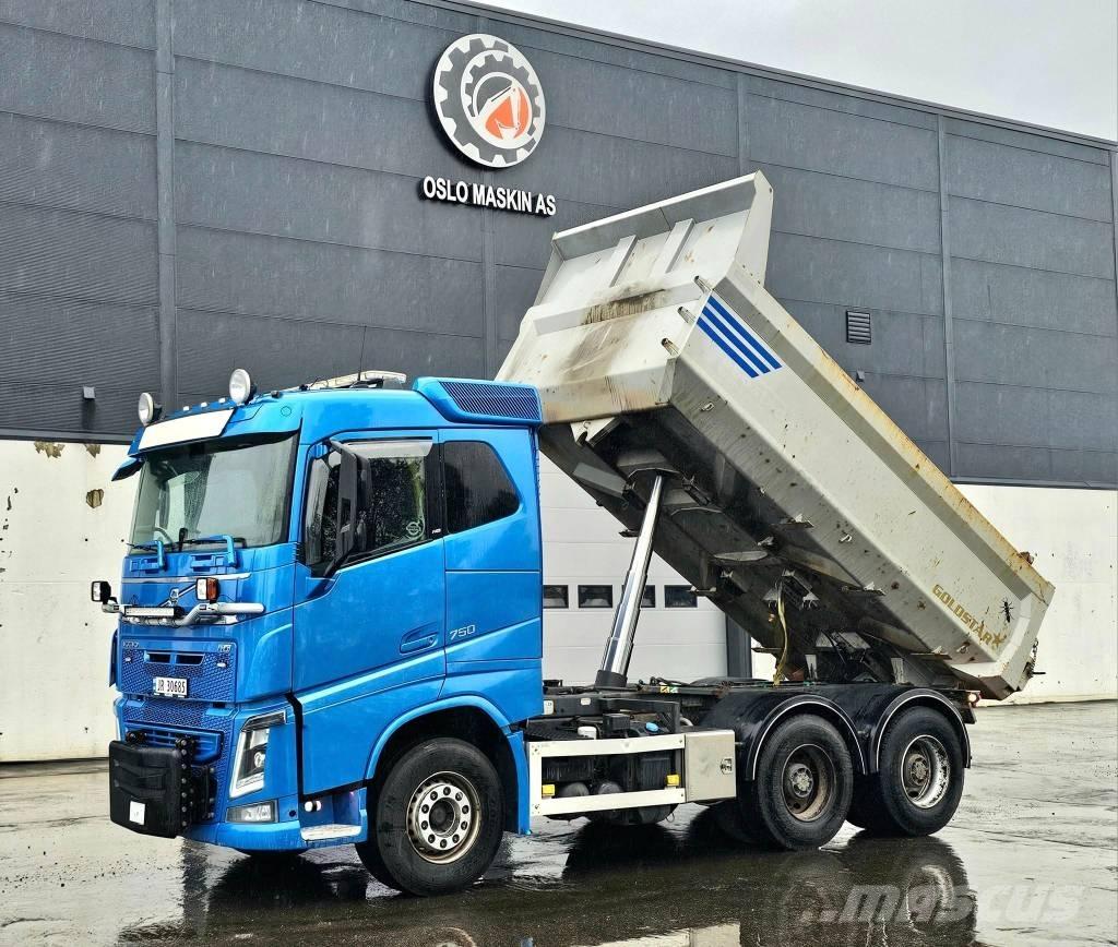 Volvo FH 16 750 شاحنات قلابة