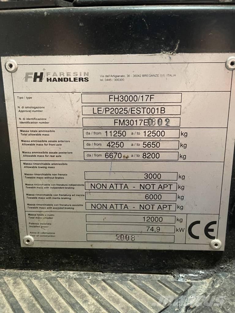 Faresin FH3000/17 مناولات متداخلة