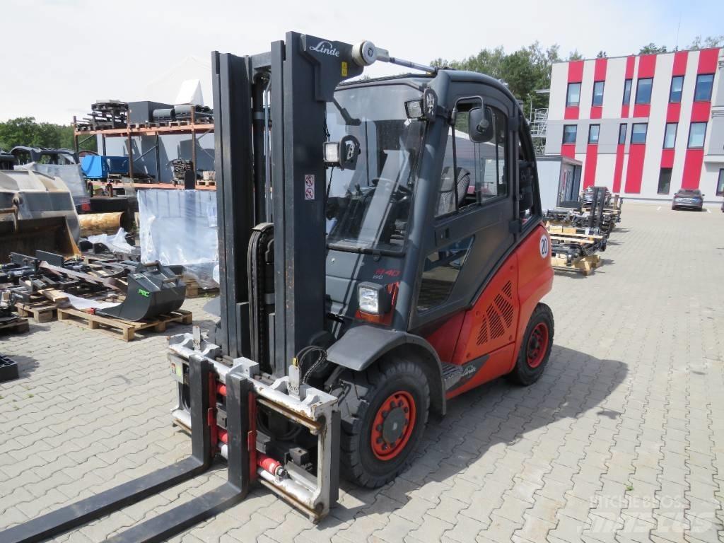 Linde H40T شاحنات LPG