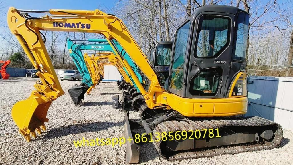 Komatsu PC 50 MR حفارات صغيرة أقل من 7 طن (حفارات صغيرة)