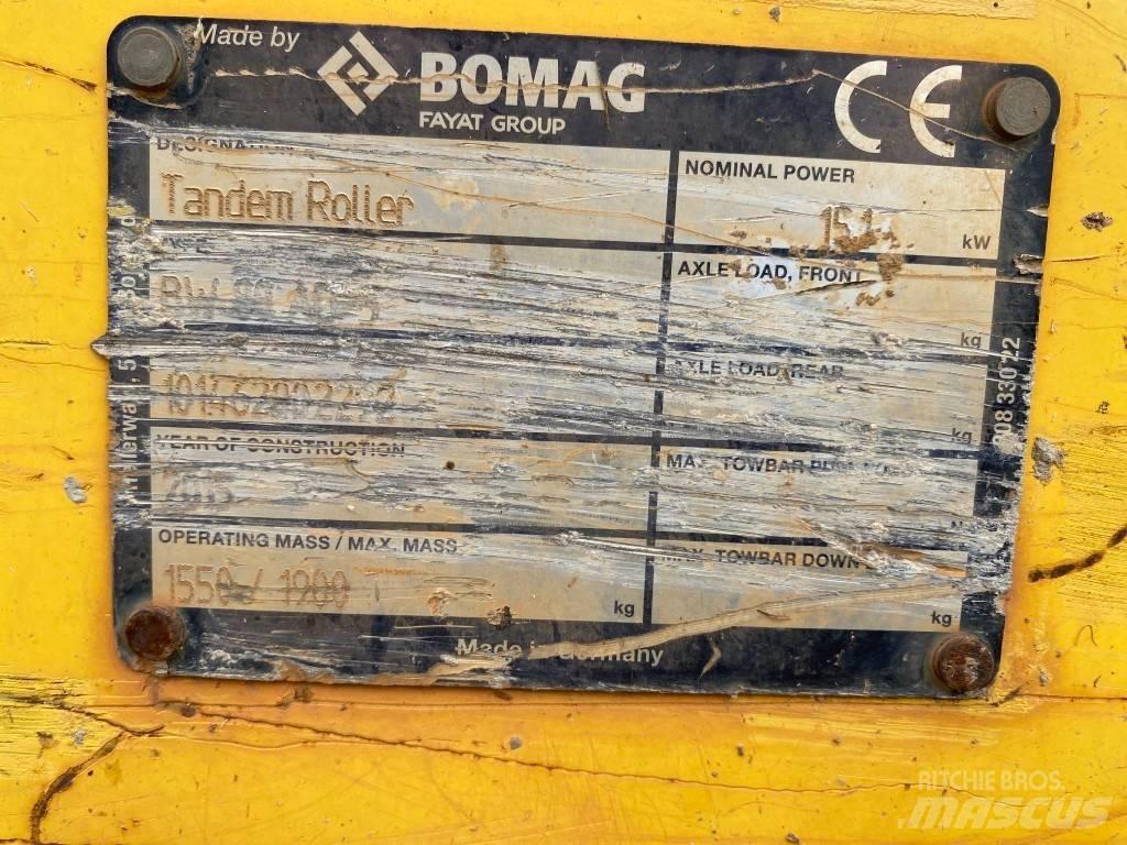 Bomag BW 80 AD-5 مداحل ثنائية الاسطوانة