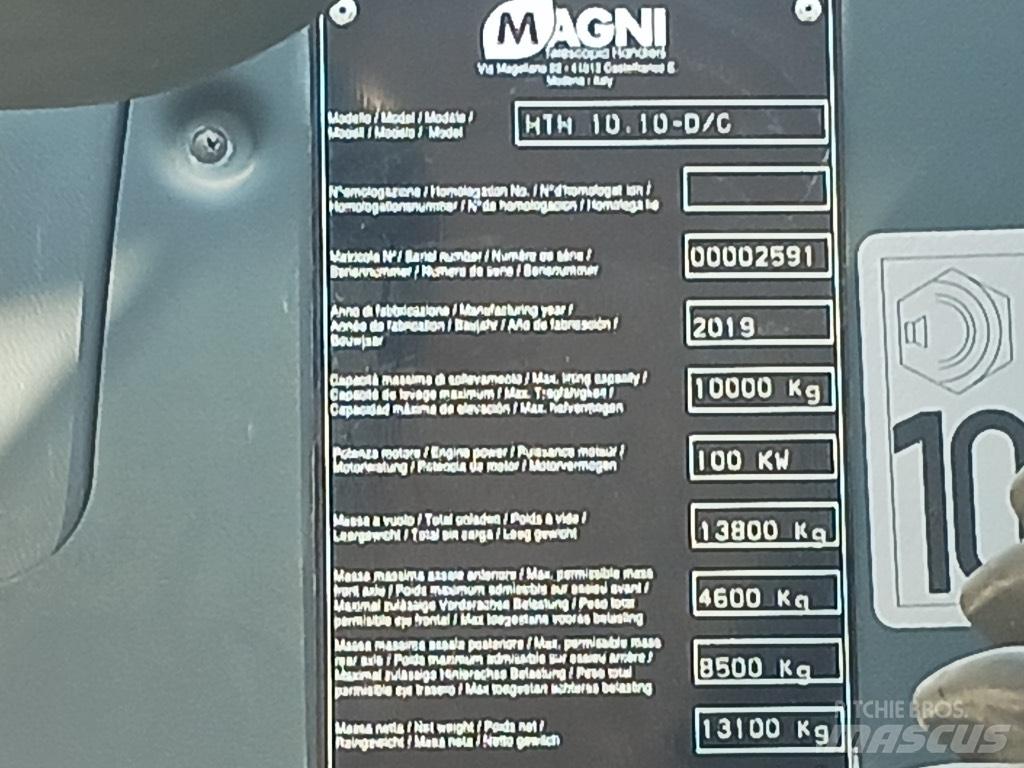Magni HTH 10.10 مناولات متداخلة