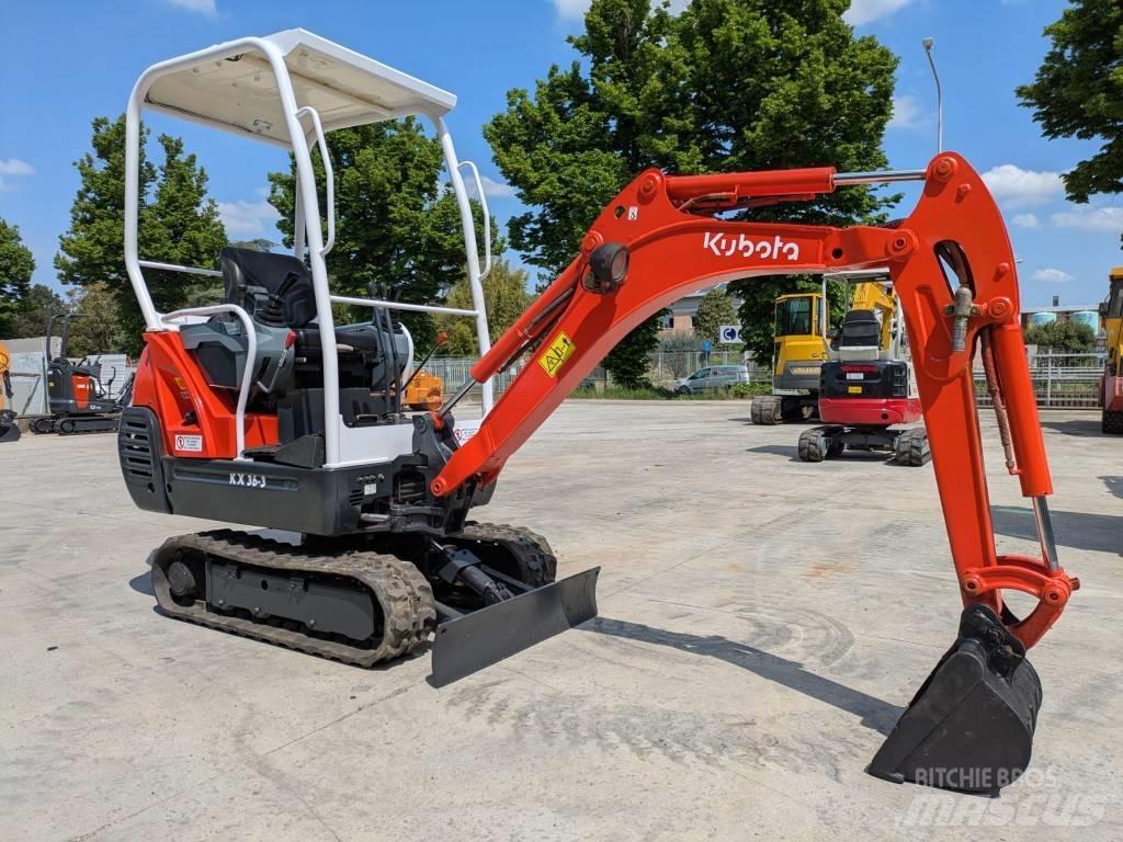 Kubota KX 36-3 حفارات صغيرة أقل من 7 طن (حفارات صغيرة)