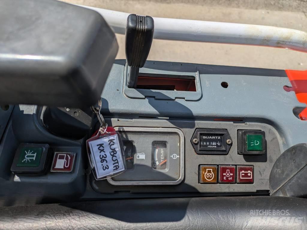 Kubota KX 36-3 حفارات صغيرة أقل من 7 طن (حفارات صغيرة)