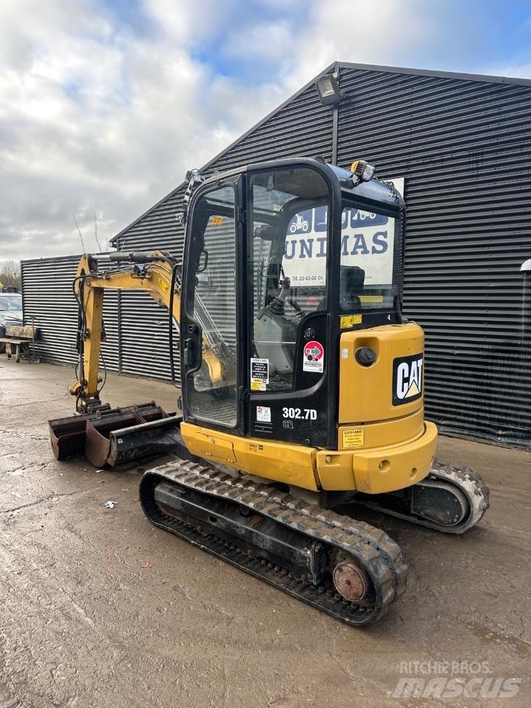 CAT 302.7DCR حفارات صغيرة أقل من 7 طن (حفارات صغيرة)