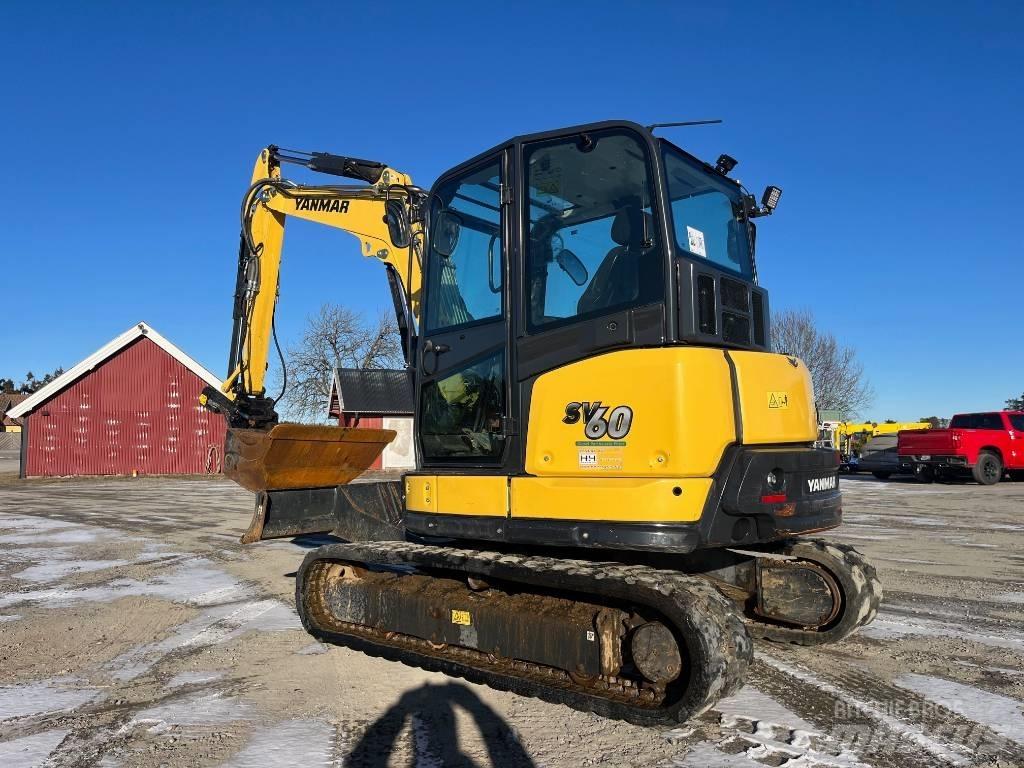 Yanmar SV 60-6B حفارات صغيرة أقل من 7 طن (حفارات صغيرة)