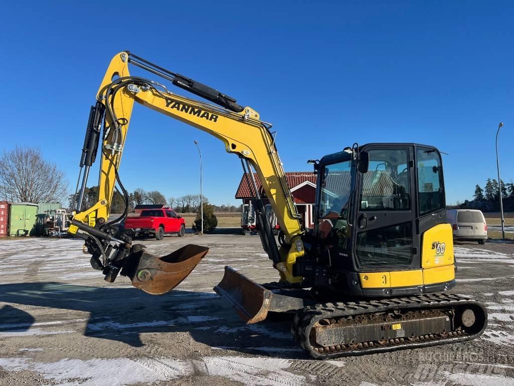 Yanmar SV 60-6B حفارات صغيرة أقل من 7 طن (حفارات صغيرة)