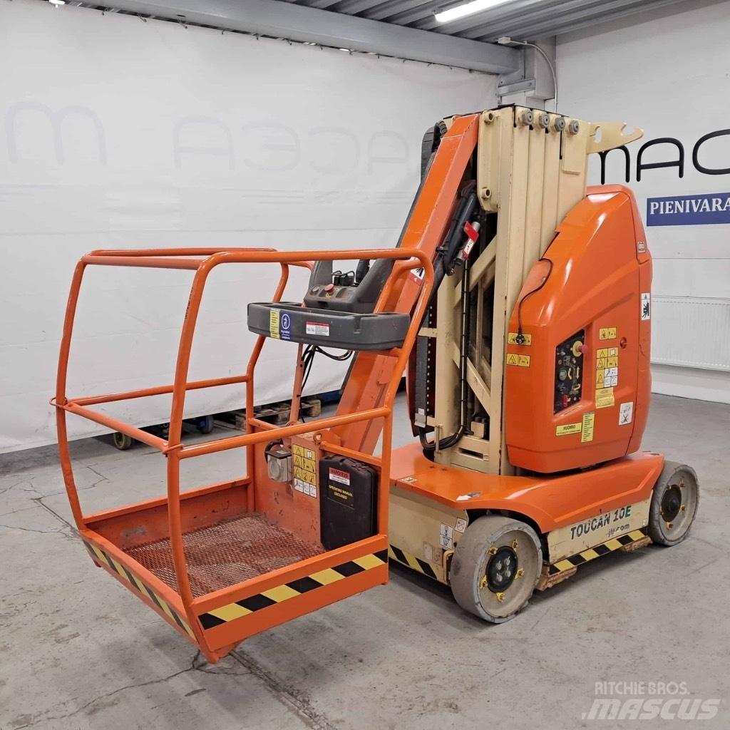 JLG Toucan 10 E رافعات السارية الرأسية
