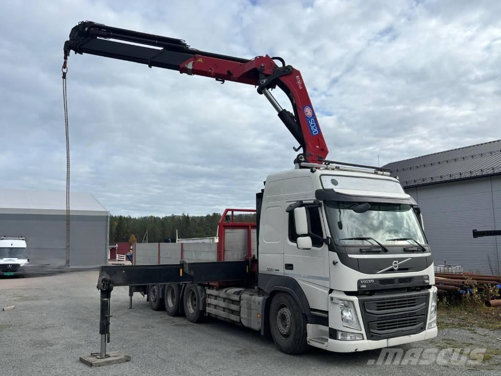 Volvo FM 500 شاحنات الرافعات