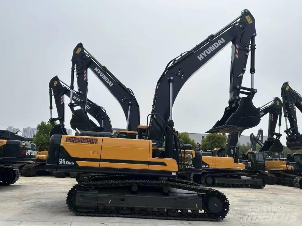 Hyundai HX 340 HD حفارات زحافة
