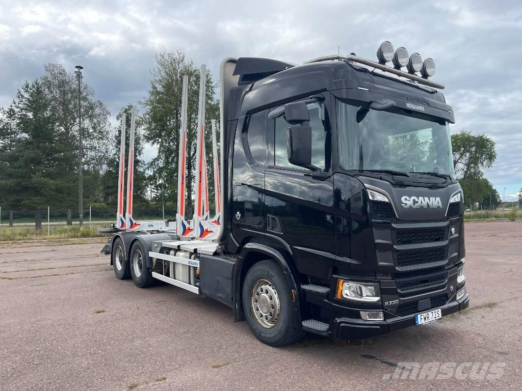 Scania R 730 شاحنات أشجار