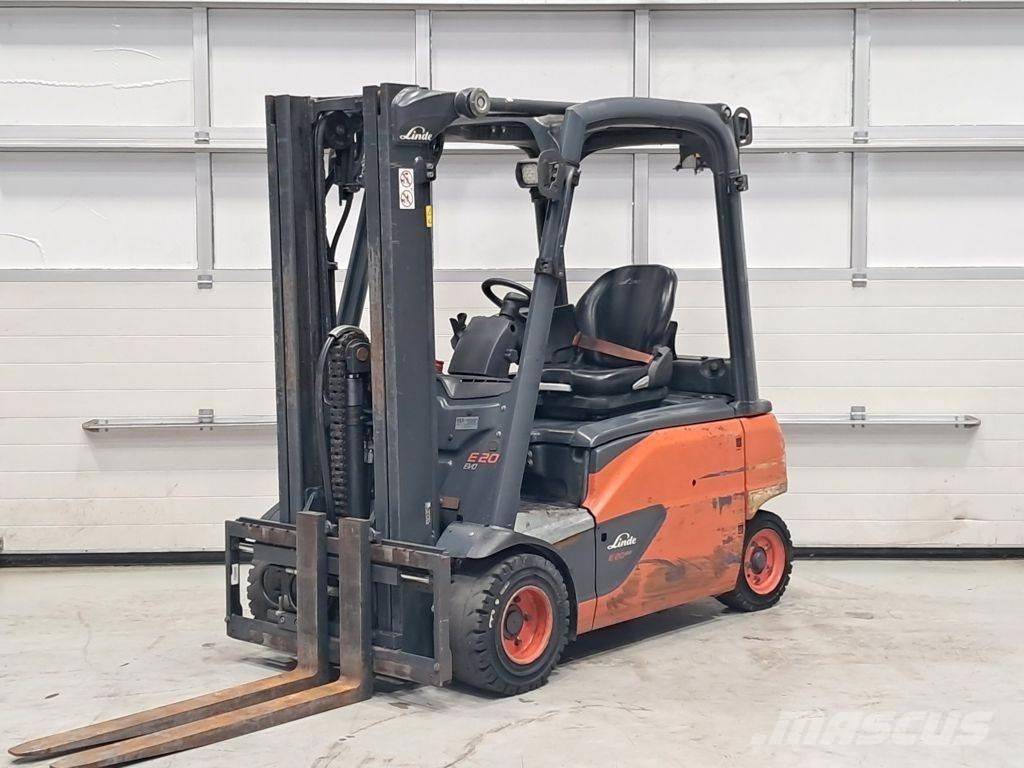 Linde E20PL-02 شاحنات ذات رافعات شوكية تعمل بالكهرباء
