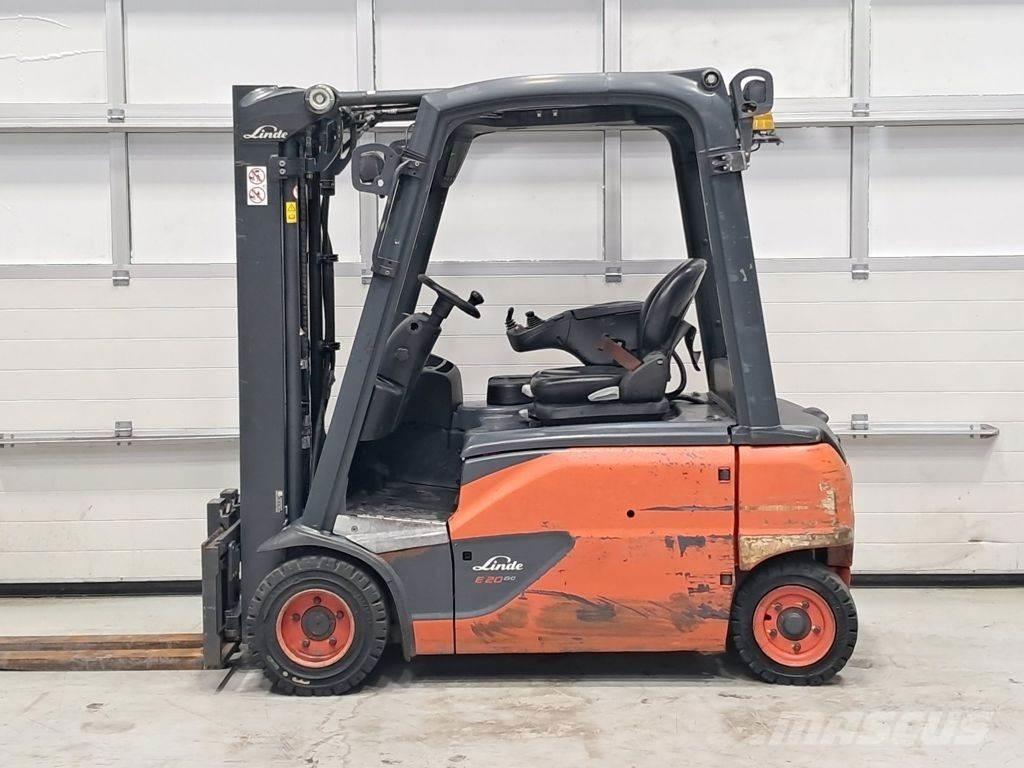 Linde E20PL-02 شاحنات ذات رافعات شوكية تعمل بالكهرباء