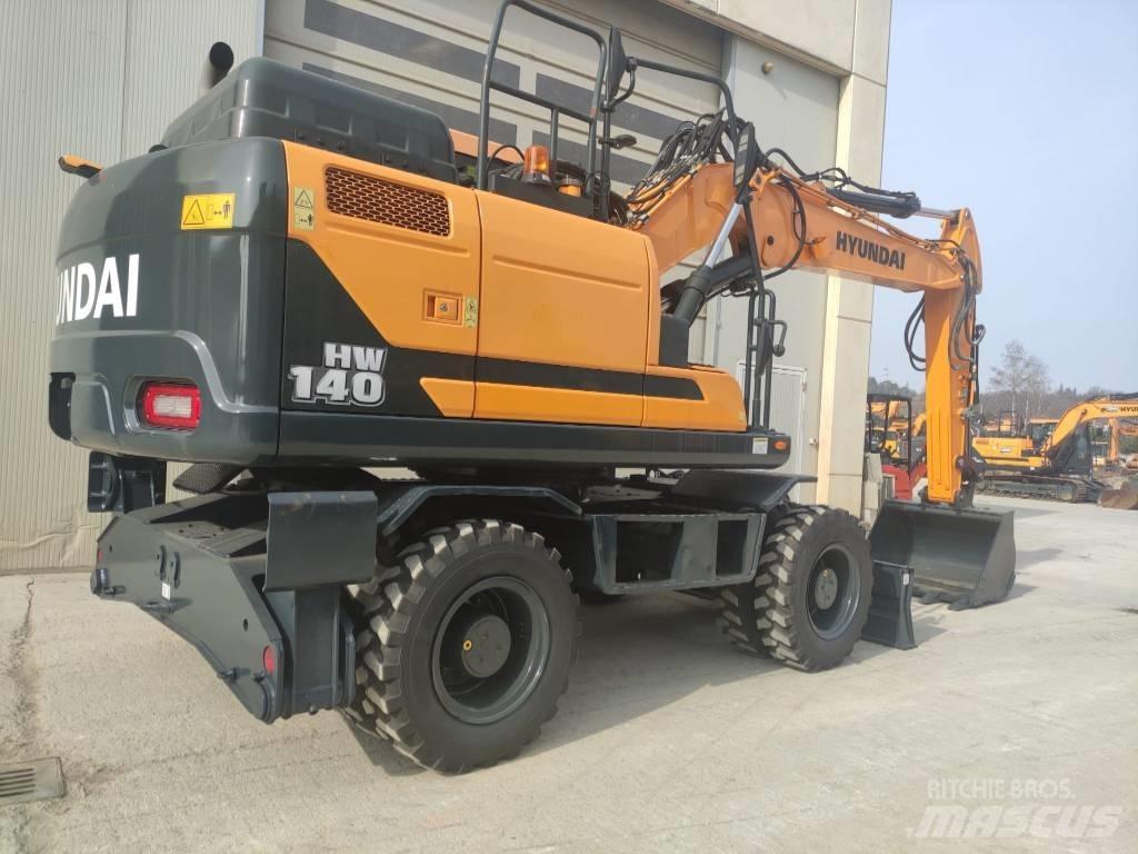 Hyundai HW 140 حفارات بعجل