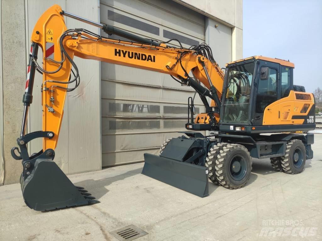 Hyundai HW 140 حفارات بعجل