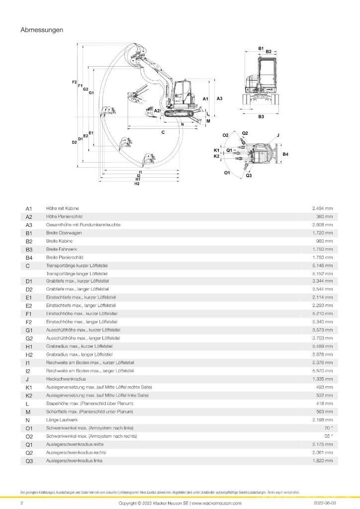 Wacker Neuson ET 42 حفارات زحافة