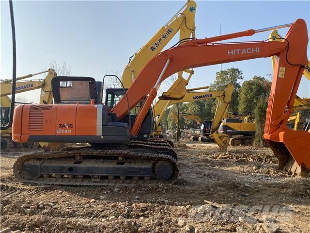 Hitachi zx250 حفارات زحافة