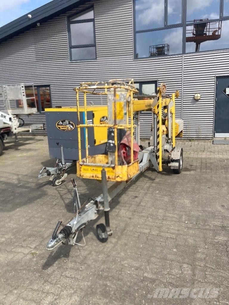 Omme lift Mini 10 المنصات الهوائية المثبتة على مقطورة