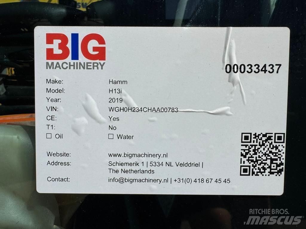Hamm H13i P مداحل أحادية الأسطوانة