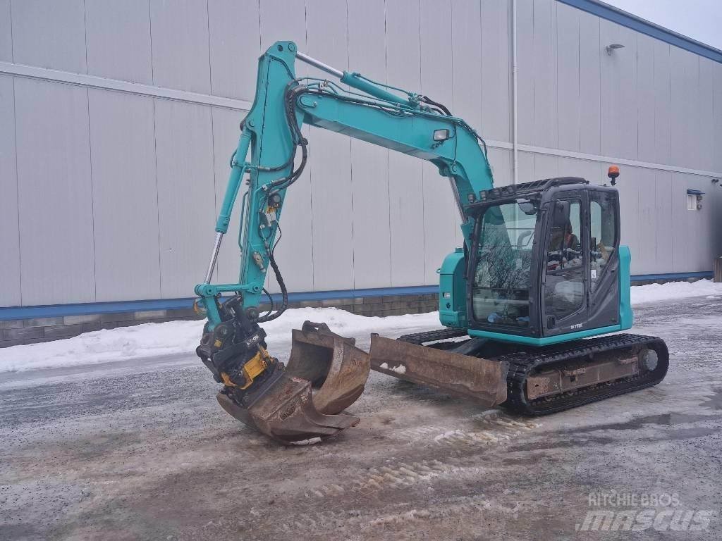 Kobelco SK 75 SR-3E حفارات وسط 7 طن - 12 طن