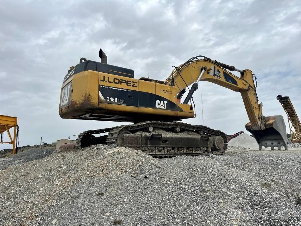 CAT 345 D L ME حفارات زحافة