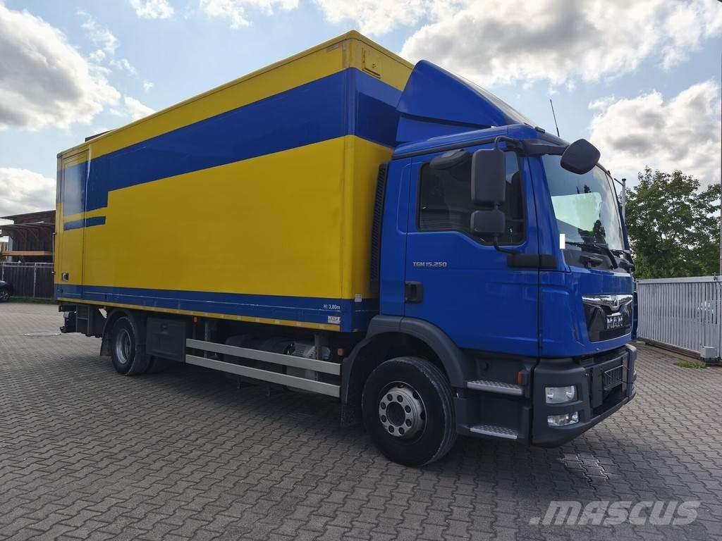 MAN TGM 15.250 شاحنات ذات هيكل صندوقي