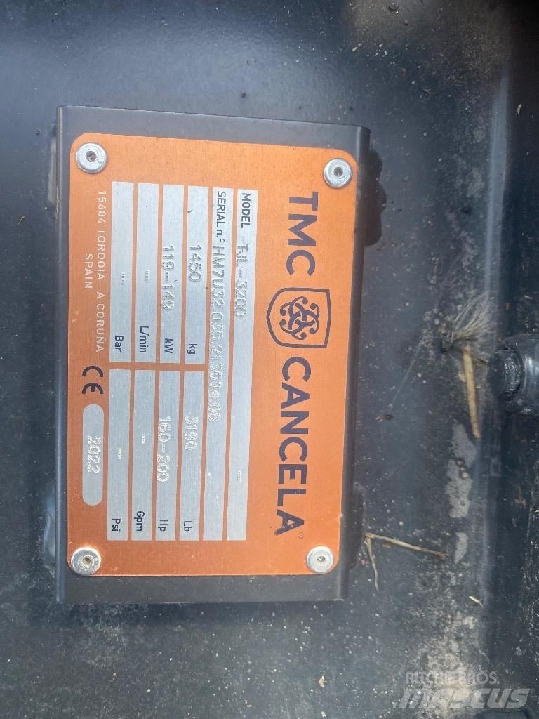 TMC Cancela TJL-320D جزازات وأغطية المراعي