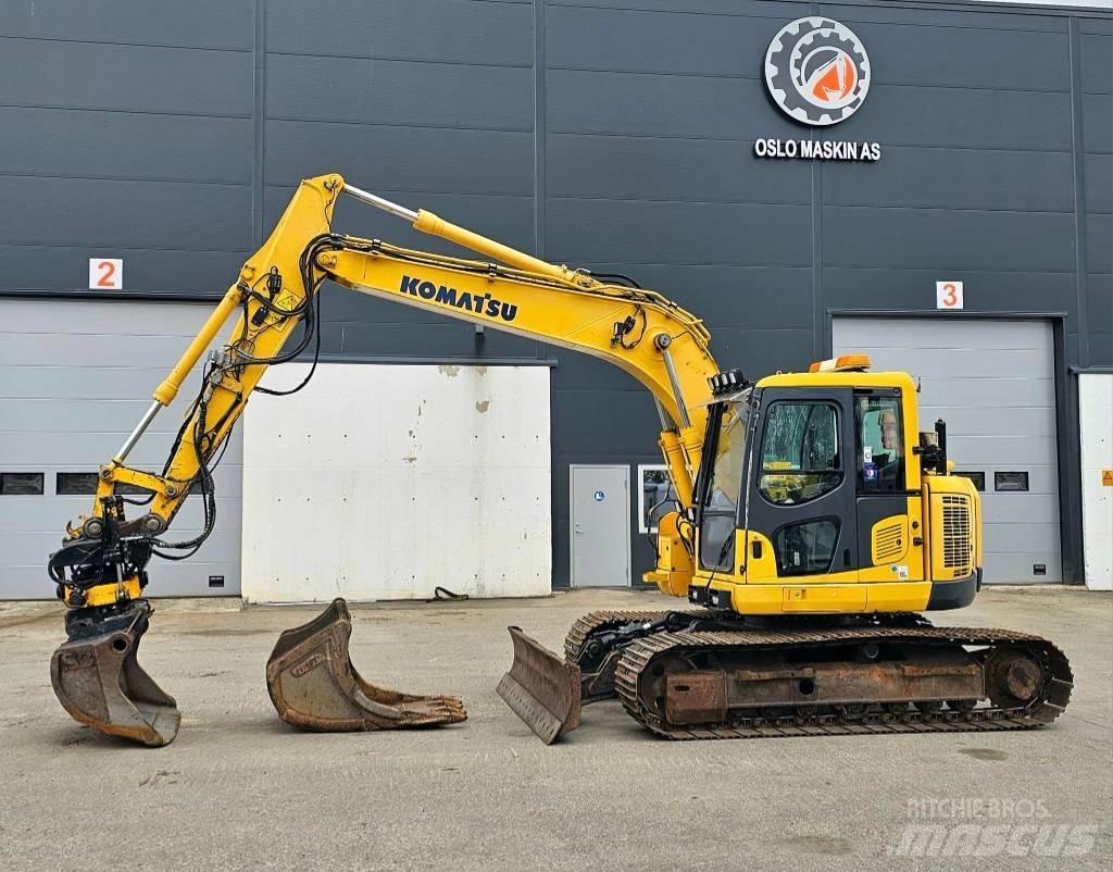 Komatsu PC 138 حفارات وسط 7 طن - 12 طن