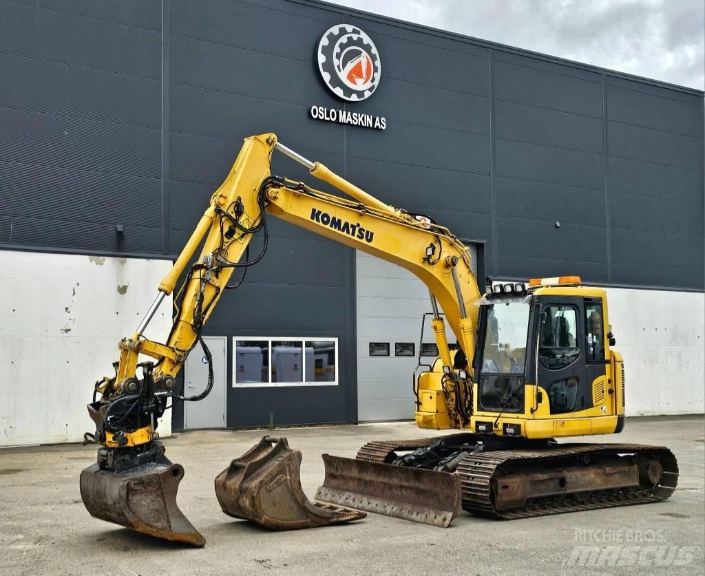 Komatsu PC 138 حفارات وسط 7 طن - 12 طن