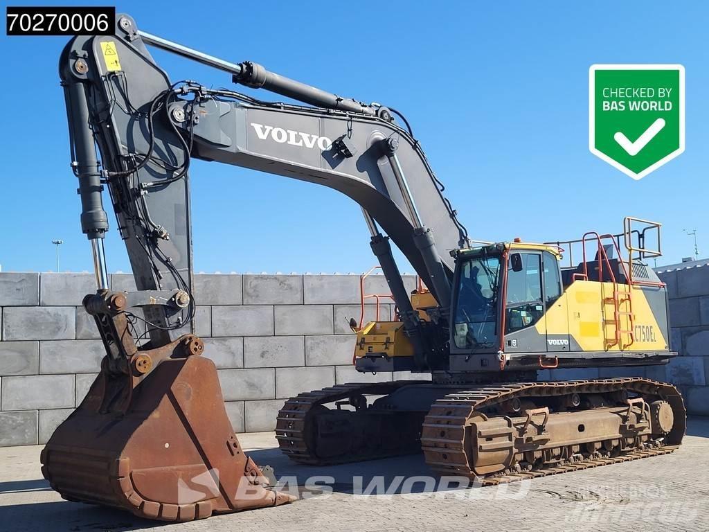 Volvo EC750 EL حفارات زحافة