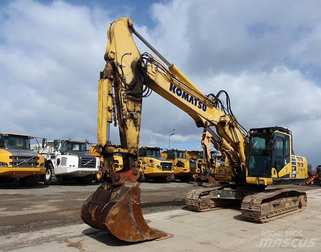 Komatsu PC 240 LC-10 حفارات زحافة