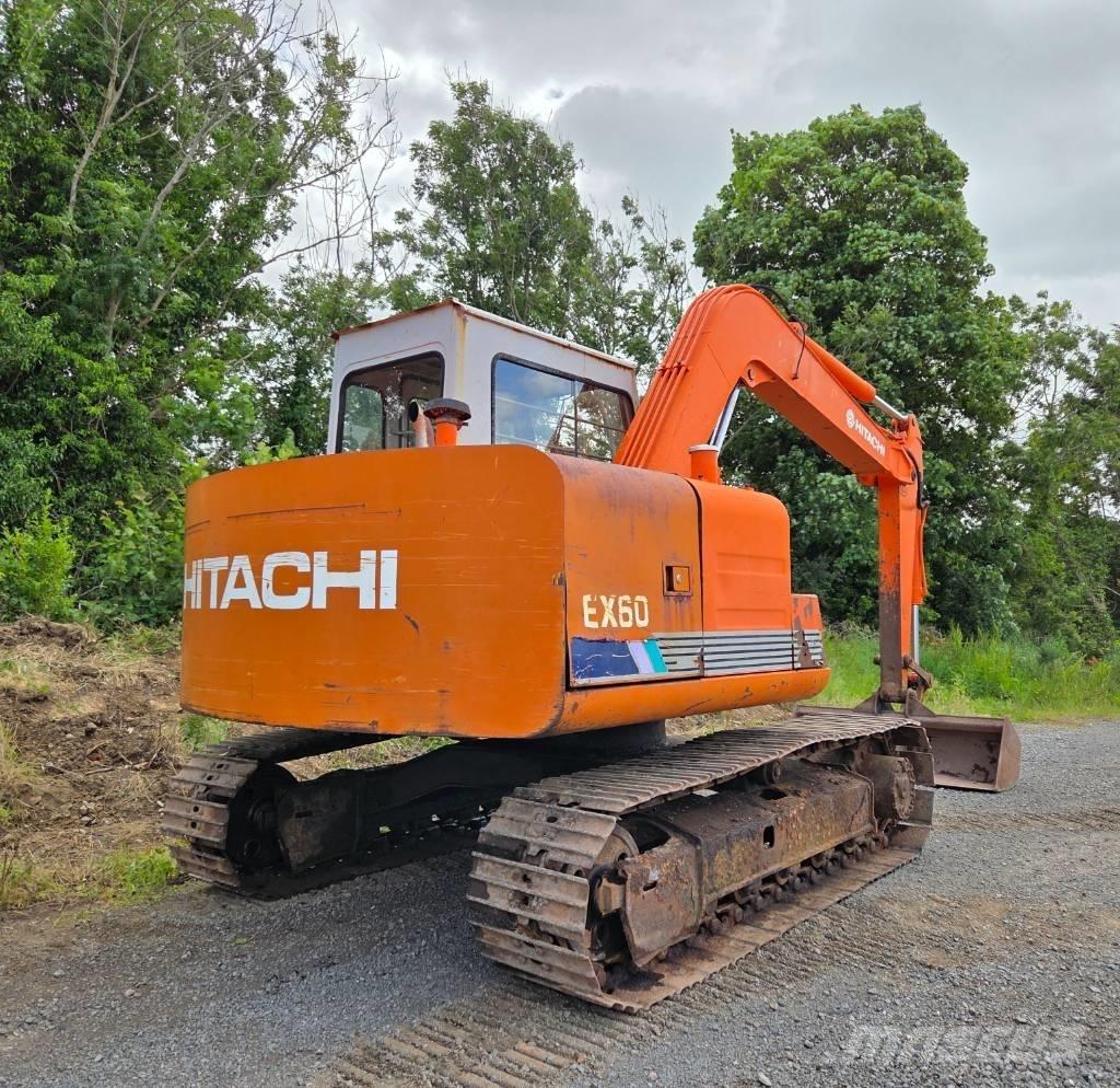 Hitachi EX 60-1 حفارات صغيرة أقل من 7 طن (حفارات صغيرة)