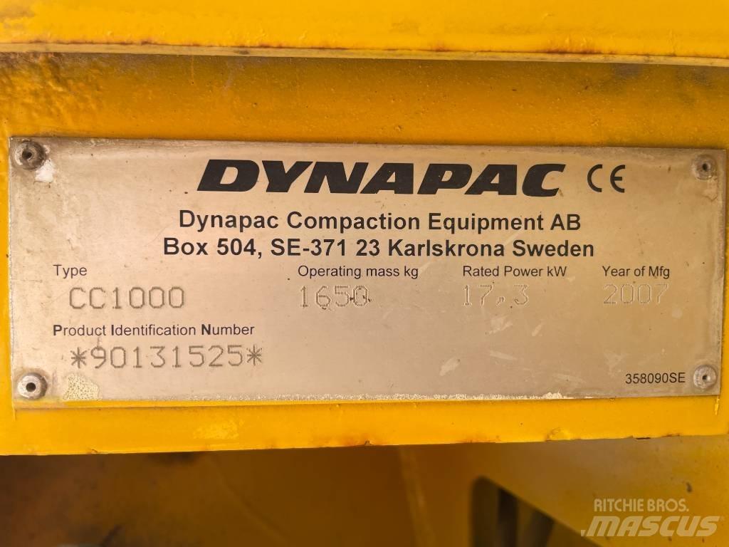 Dynapac CC 1000 مداحل ثنائية الاسطوانة