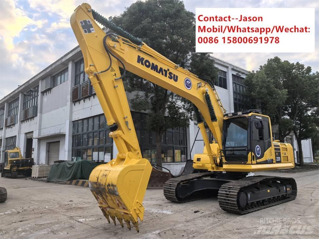 Komatsu PC220 حفارات زحافة