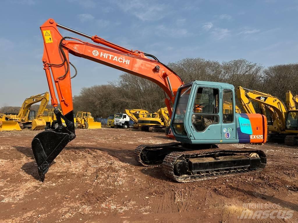 Hitachi EX 120 حفارات زحافة