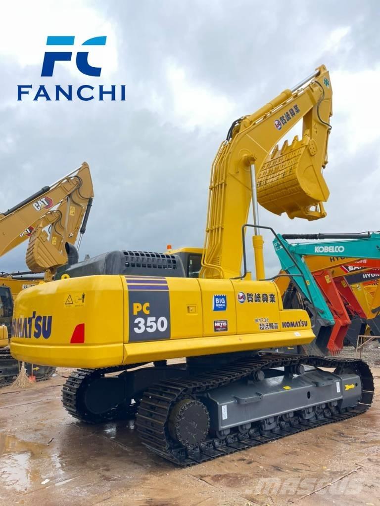 Komatsu PC 350 حفارات زحافة