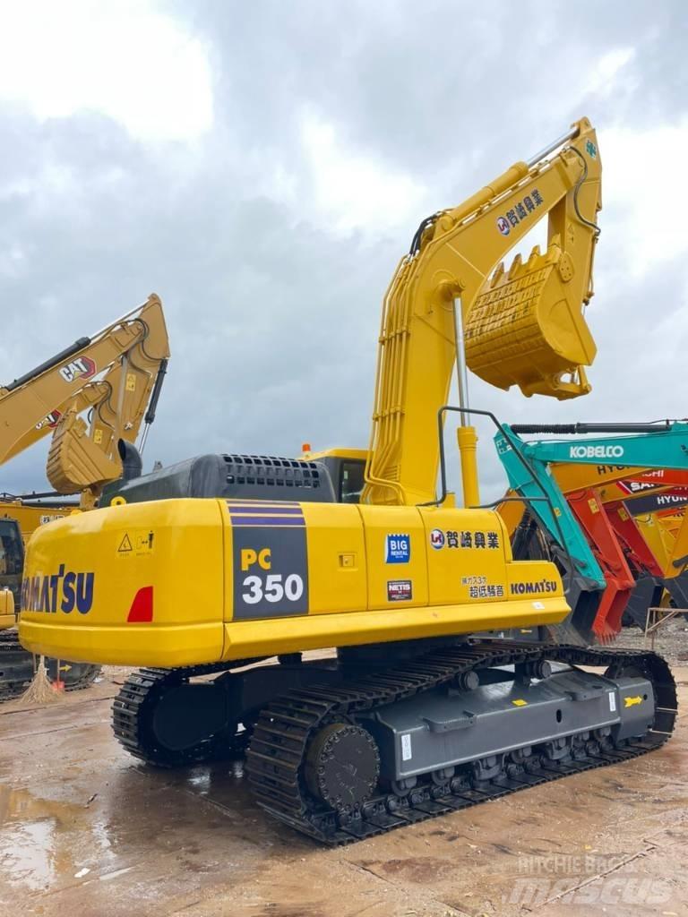Komatsu PC 350 حفارات زحافة