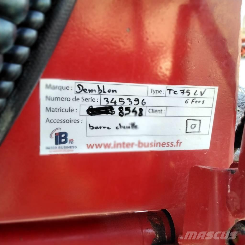 Demblon TC 75 LV محاريث عكسية