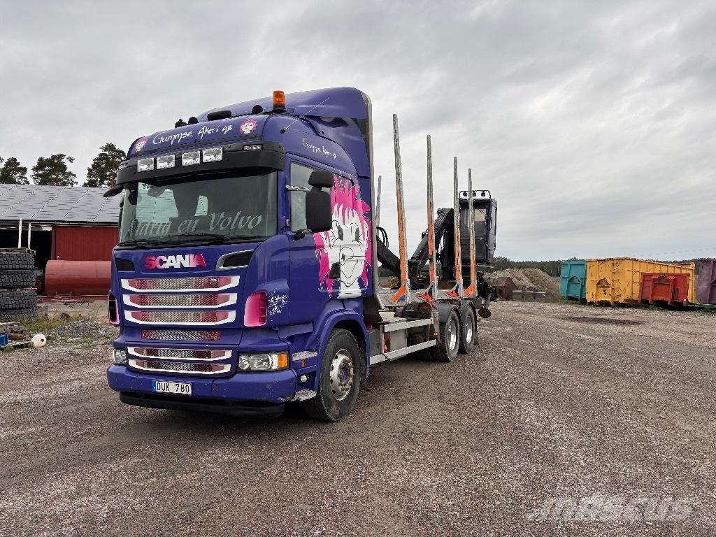 Scania 560. 6x4 شاحنات أشجار