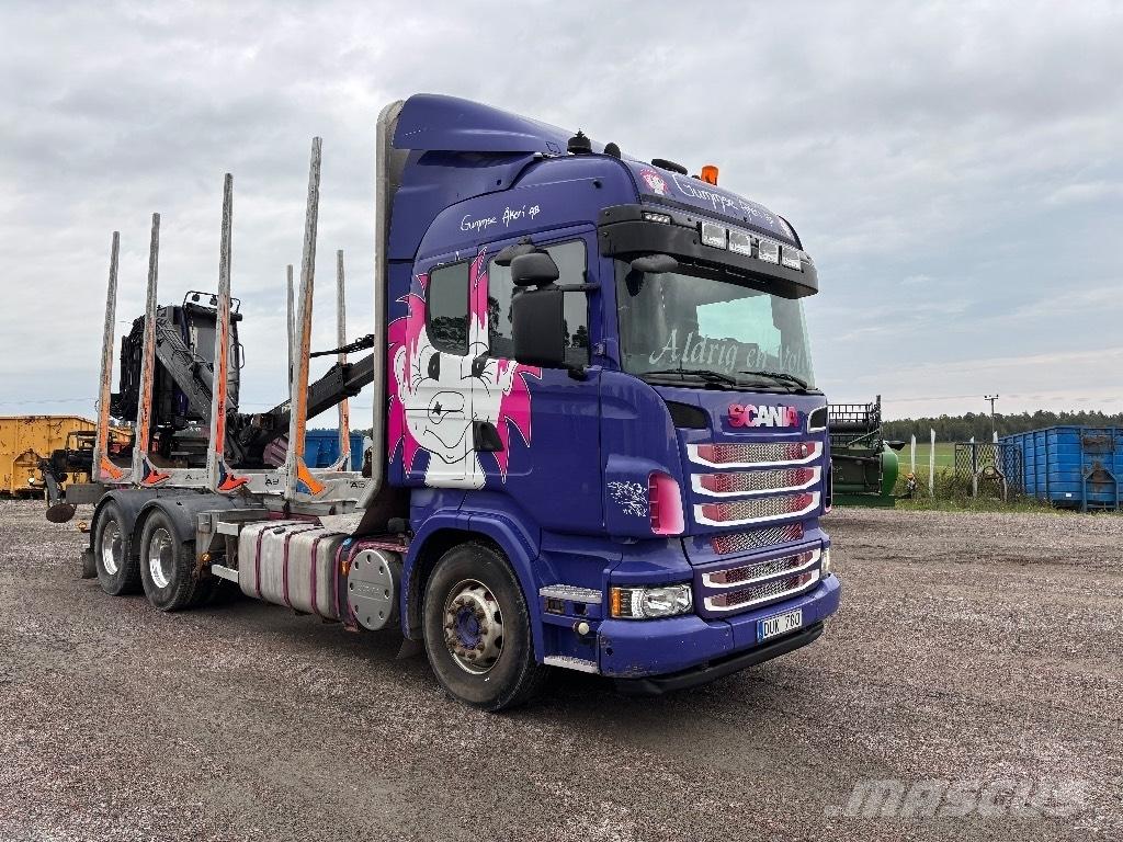 Scania 560. 6x4 شاحنات أشجار