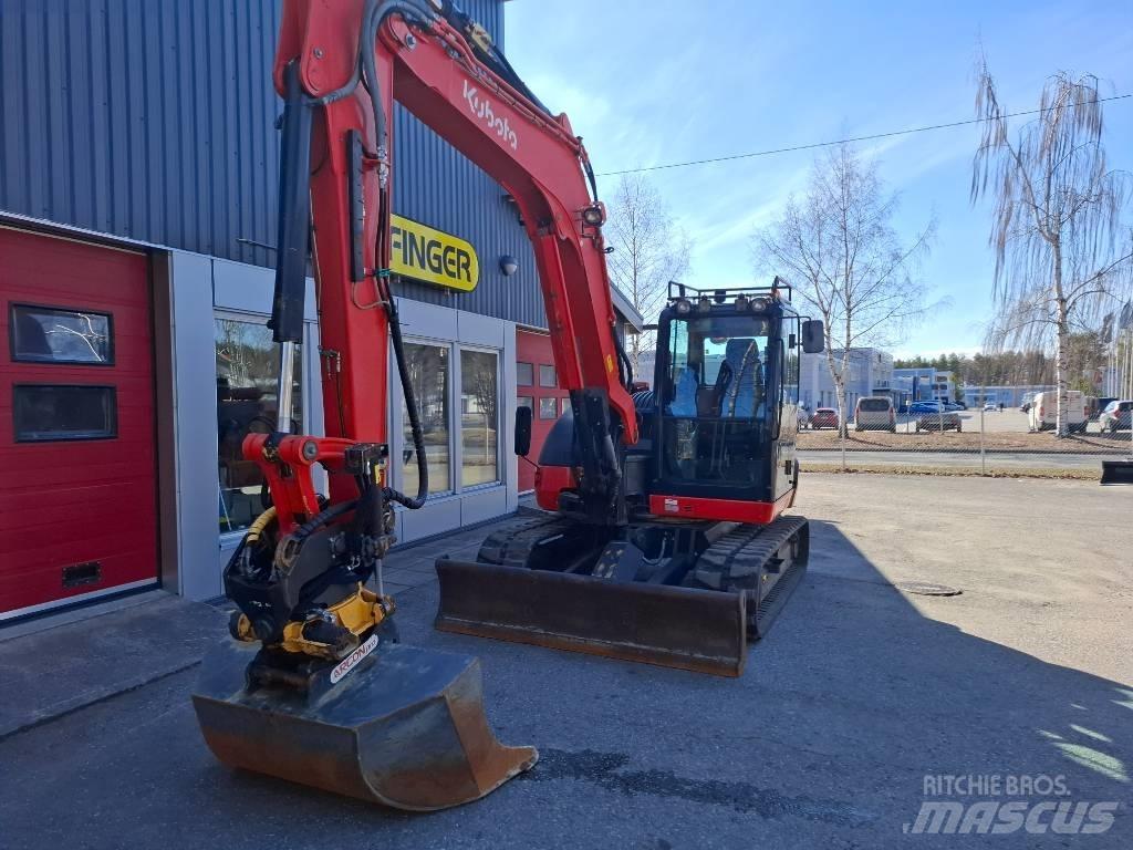 Kubota KX 080-4 حفارات وسط 7 طن - 12 طن