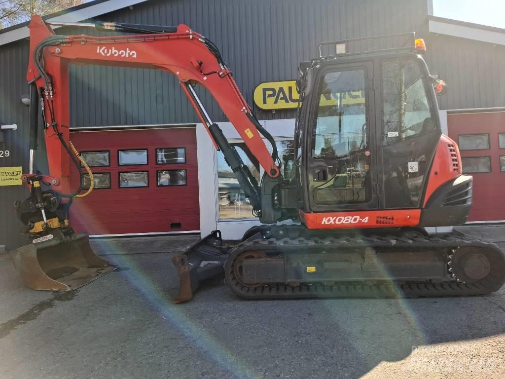 Kubota KX 080-4 حفارات وسط 7 طن - 12 طن