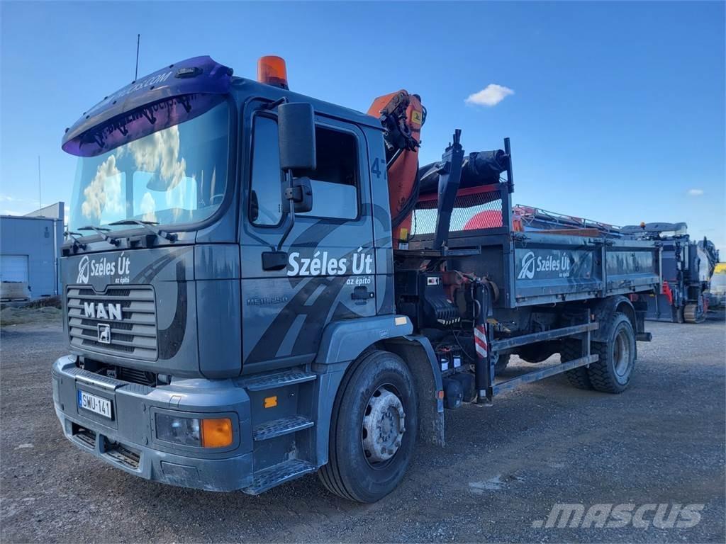 MAN ME 18.250 + HR شاحنات قلابة
