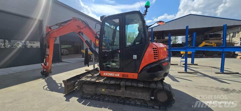 Kubota KX 80-4 حفارات وسط 7 طن - 12 طن
