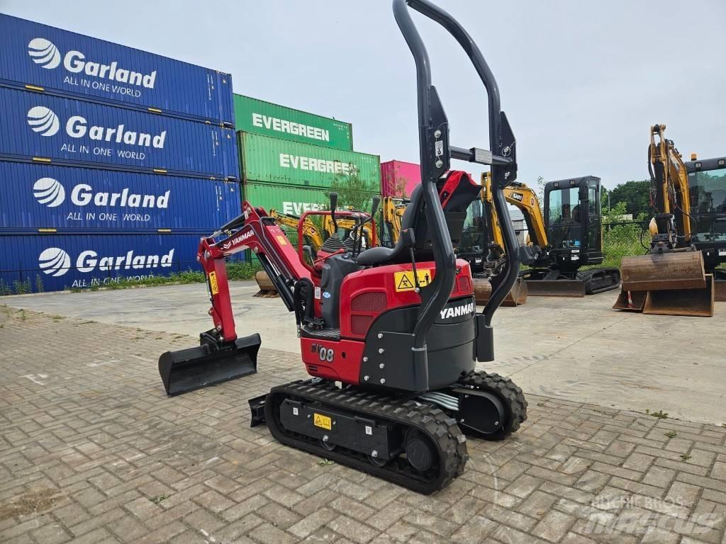 Yanmar SV08-1C حفارات صغيرة أقل من 7 طن (حفارات صغيرة)