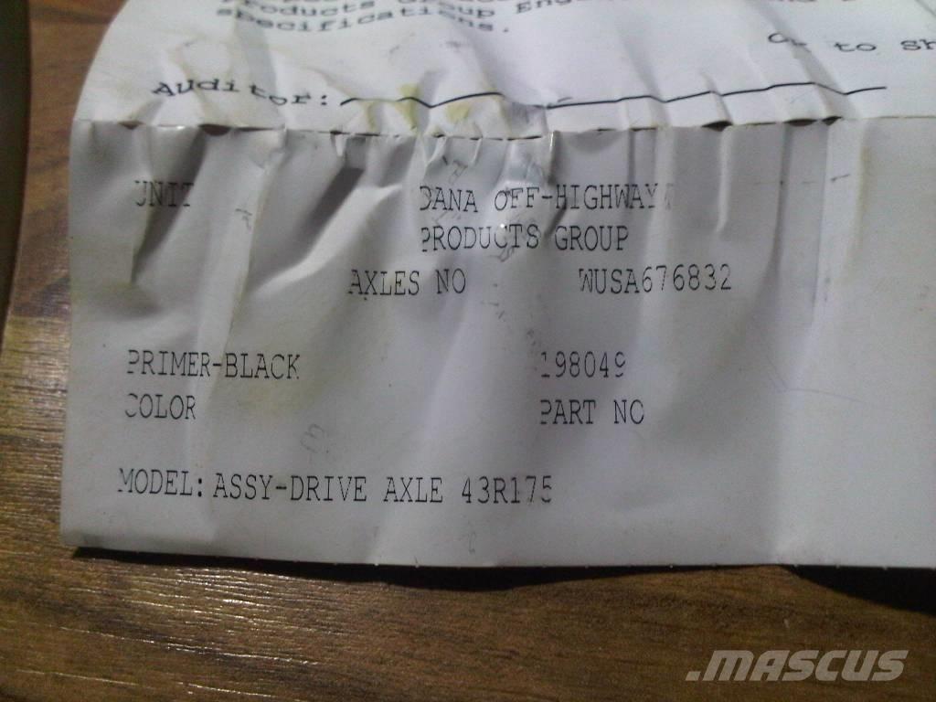  Dana Spicer 43R175 محور العجلة